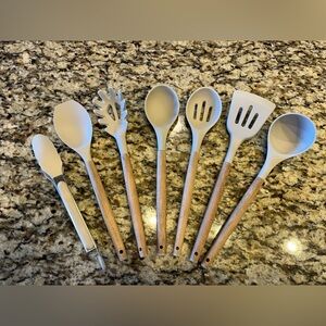 Wooden Handle Kitchen Utensil Set